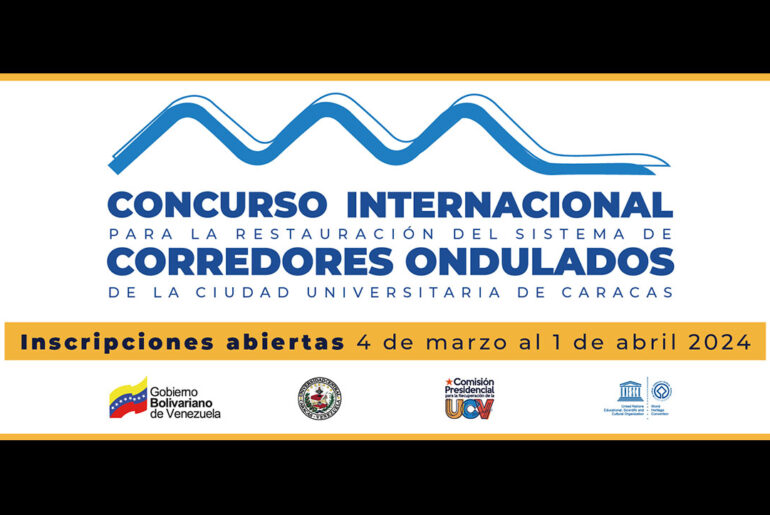 Inicia convocatoria al Concurso Internacional para la Restauración del Sistema de Corredores Ondulados de la UCV
